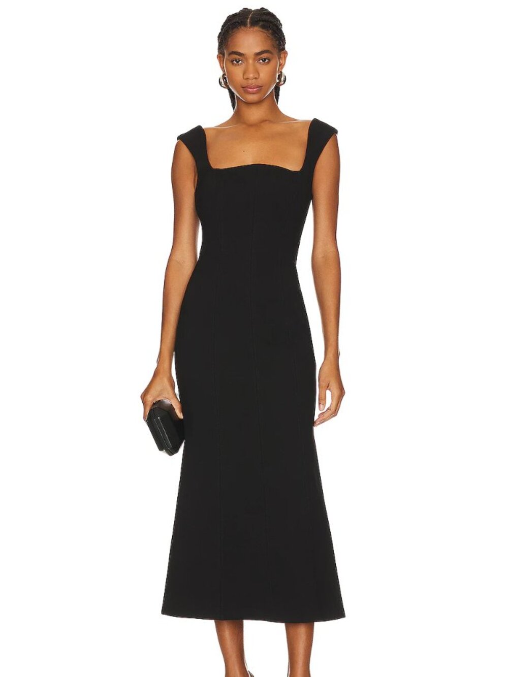 NWT - ELLIATT (x REVOLVE) Perri Wedding Guest Dress in Black, Size Small